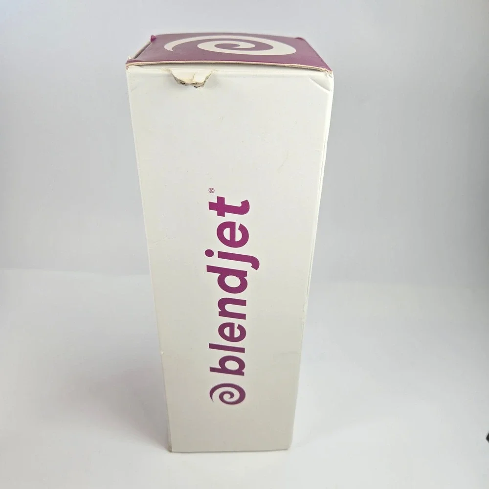 BlendJet One Original Portable Blender Purple USB Rechargeable with Extra Jar